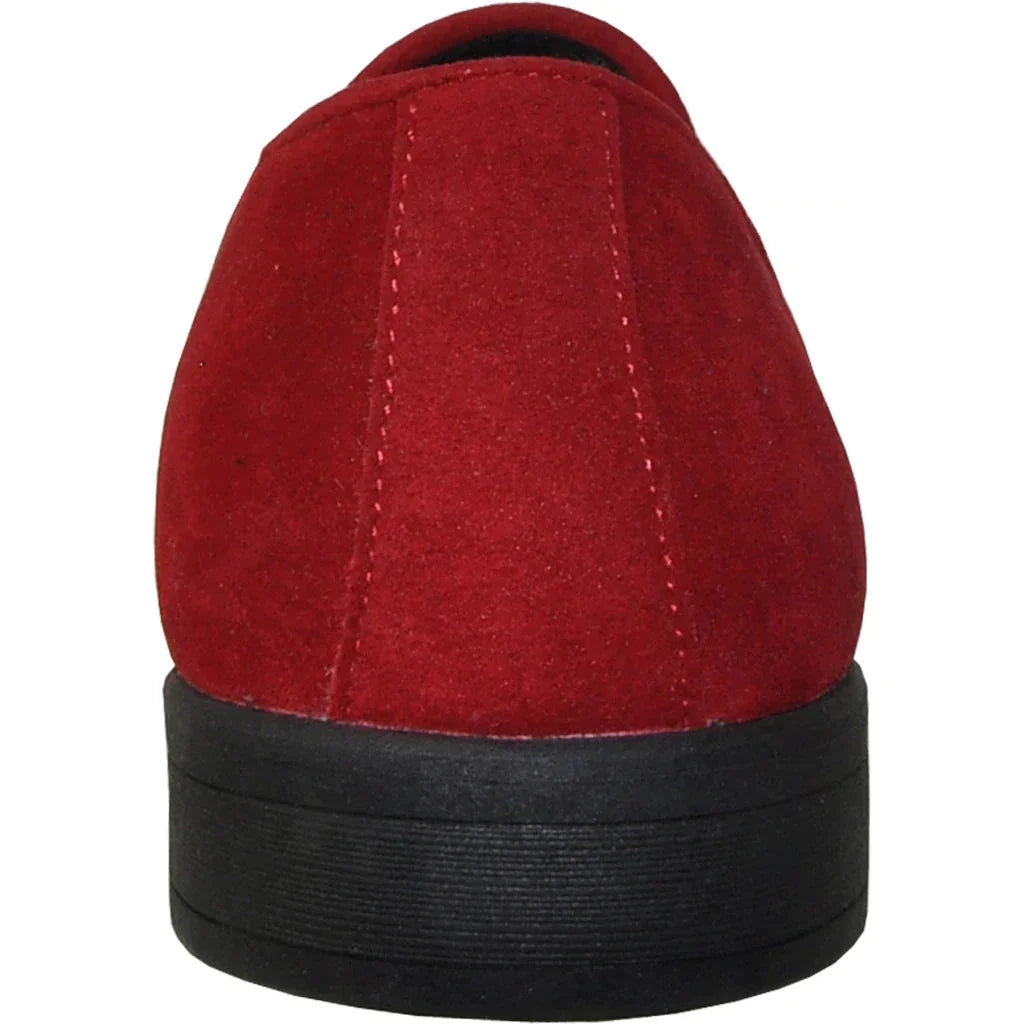 "Chelsea" Red Suede Tuxedo Shoes LuxuryLifeWay Online Store