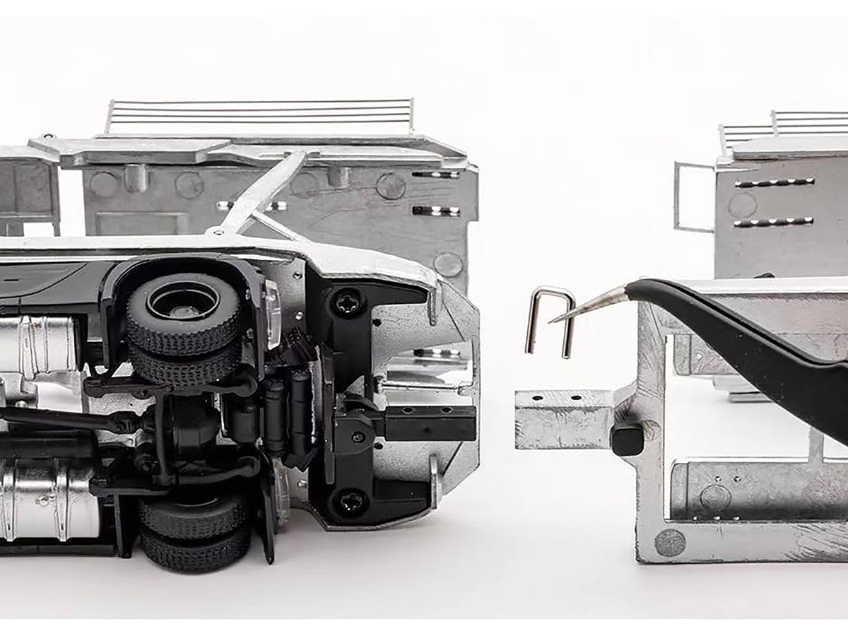 Mercedes-Benz Actros Auto Transporter White 1/64 Diecast Model by GCD LuxuryLifeWay Online Store