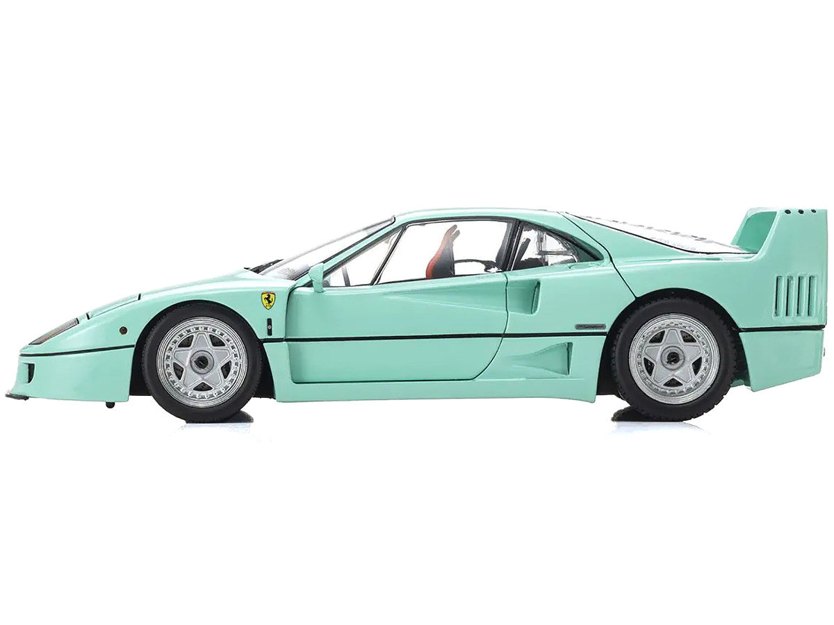Ferrari F40 Mint Green 1/18 Diecast Model Car by Kyosho LuxuryLifeWay Online Store