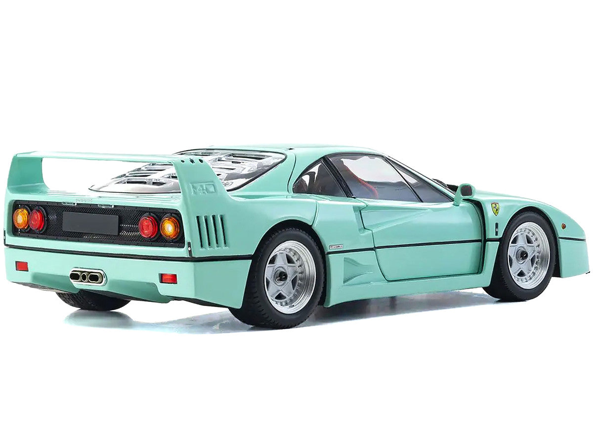 Ferrari F40 Mint Green 1/18 Diecast Model Car by Kyosho LuxuryLifeWay Online Store