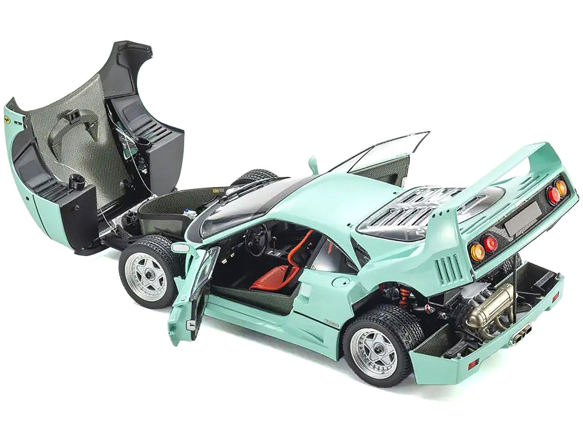 Ferrari F40 Mint Green 1/18 Diecast Model Car by Kyosho LuxuryLifeWay Online Store