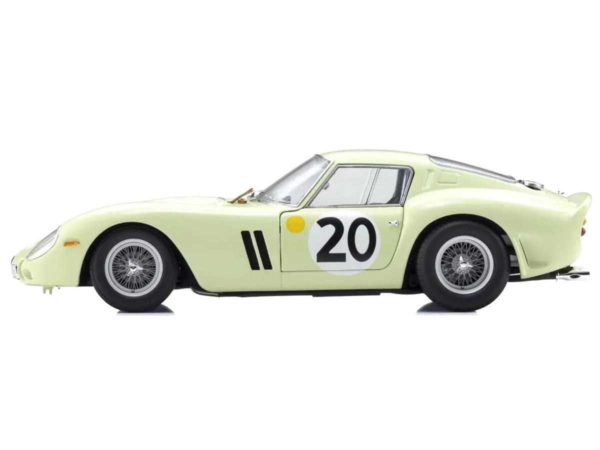 Ferrari 250 GTO #20 Innes Ireland - Masten Gregory "24 Hours of Le Mans" (1962) 1/18 Diecast Model Car by Kyosho LuxuryLifeWay Online Store