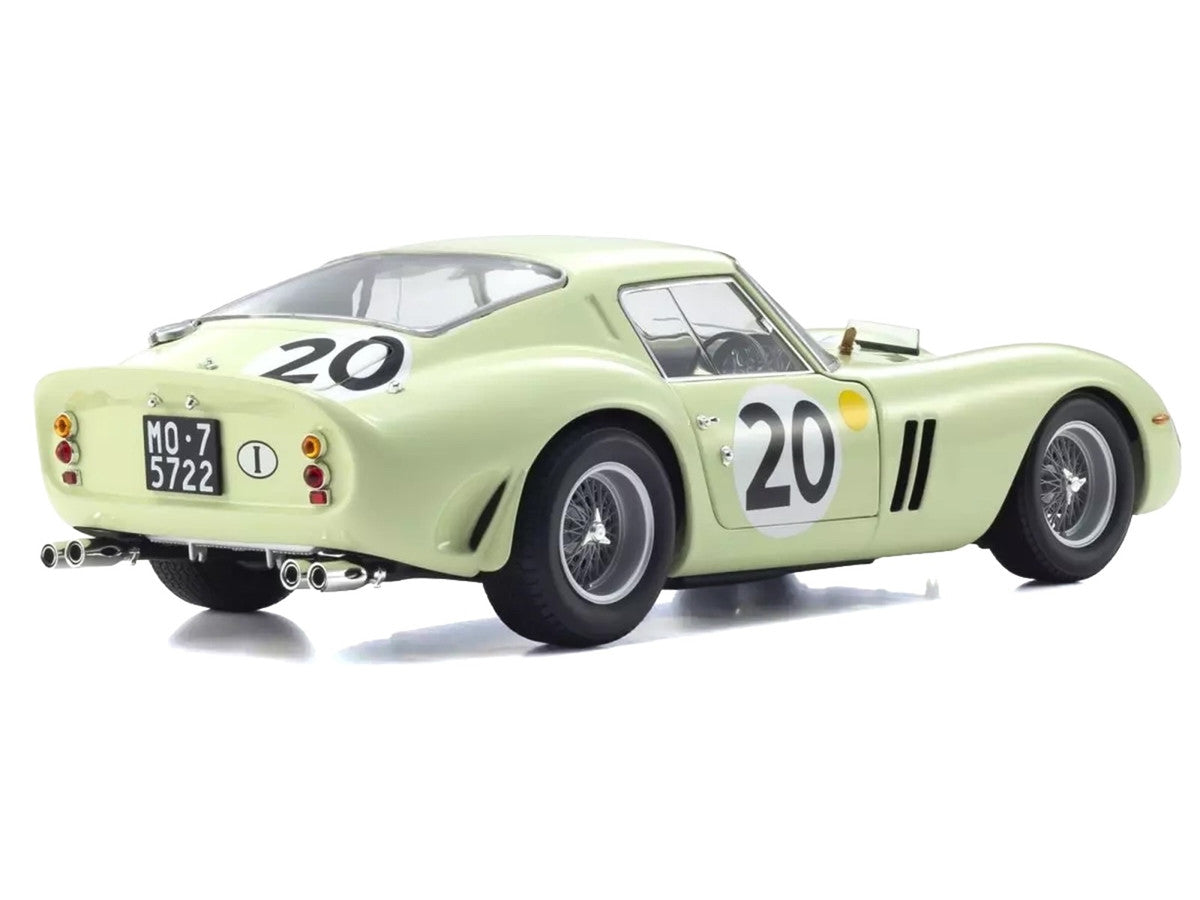Ferrari 250 GTO #20 Innes Ireland - Masten Gregory "24 Hours of Le Mans" (1962) 1/18 Diecast Model Car by Kyosho LuxuryLifeWay Online Store
