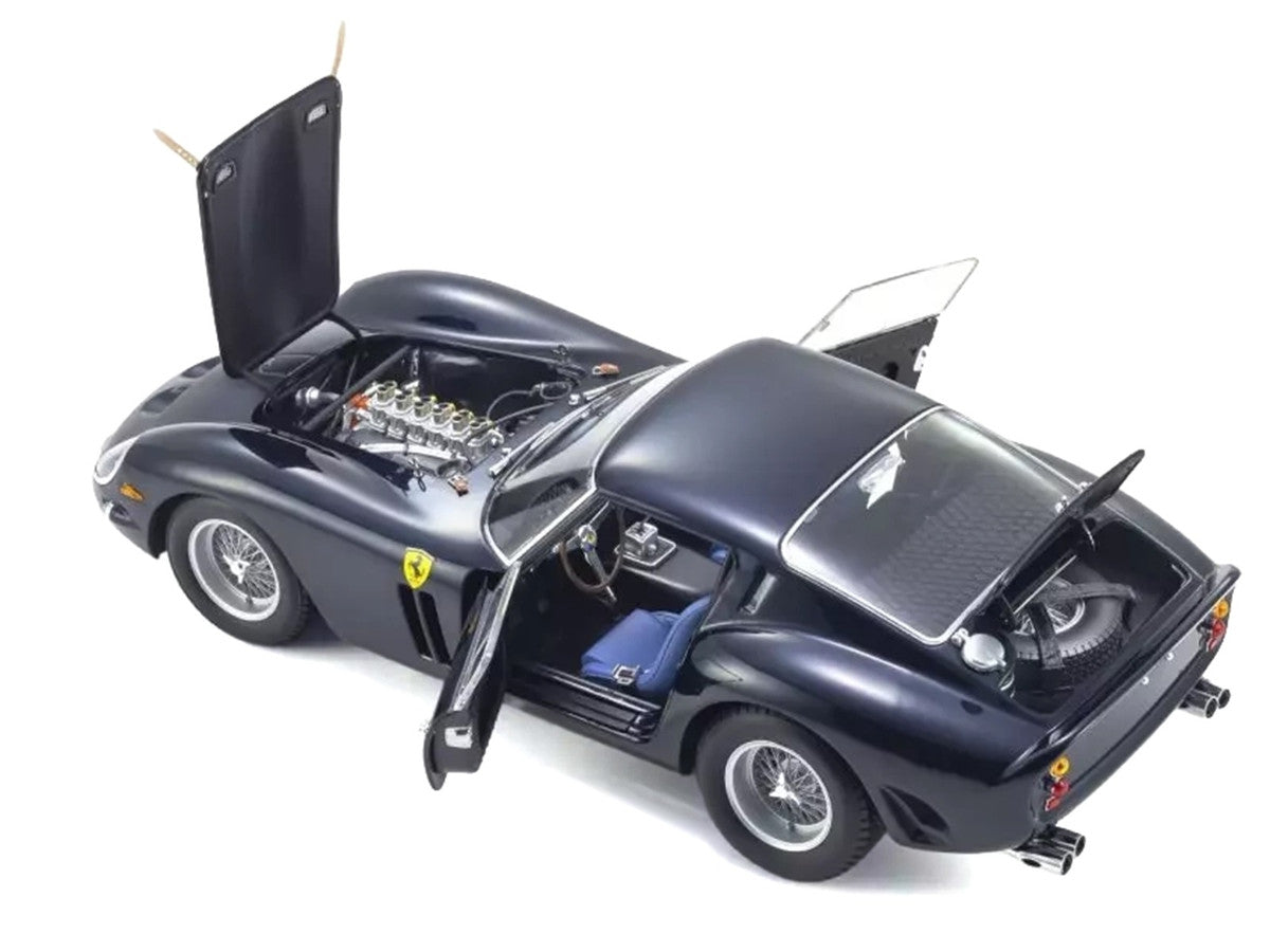 Ferrari 250 GTO Dark Blue Metallic 1/18 Diecast Model Car by Kyosho LuxuryLifeWay Online Store