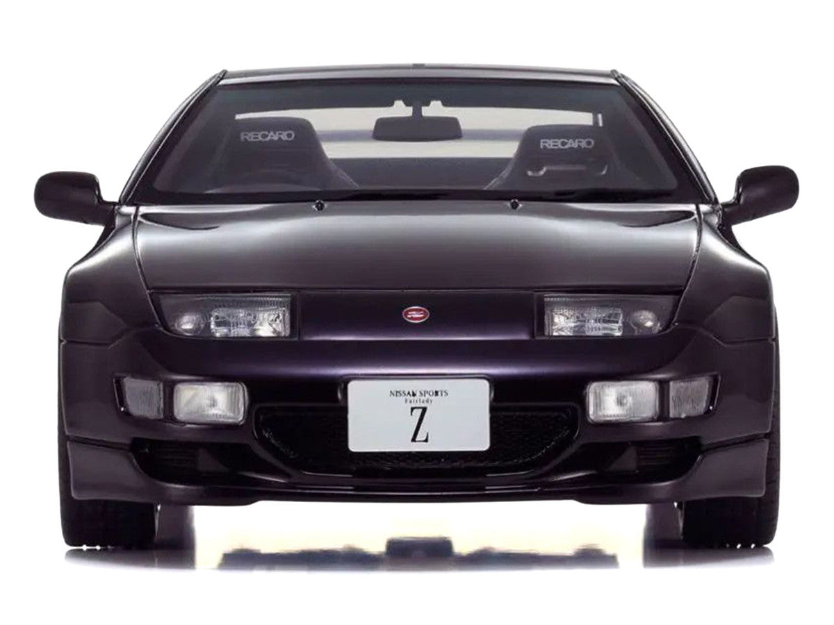 Nissan Fairlady Z (Z32) Version R 2by2 RHD (Right Hand Drive) Purple Metallic 1/18 Model Car by Kyosho LuxuryLifeWay Online Store