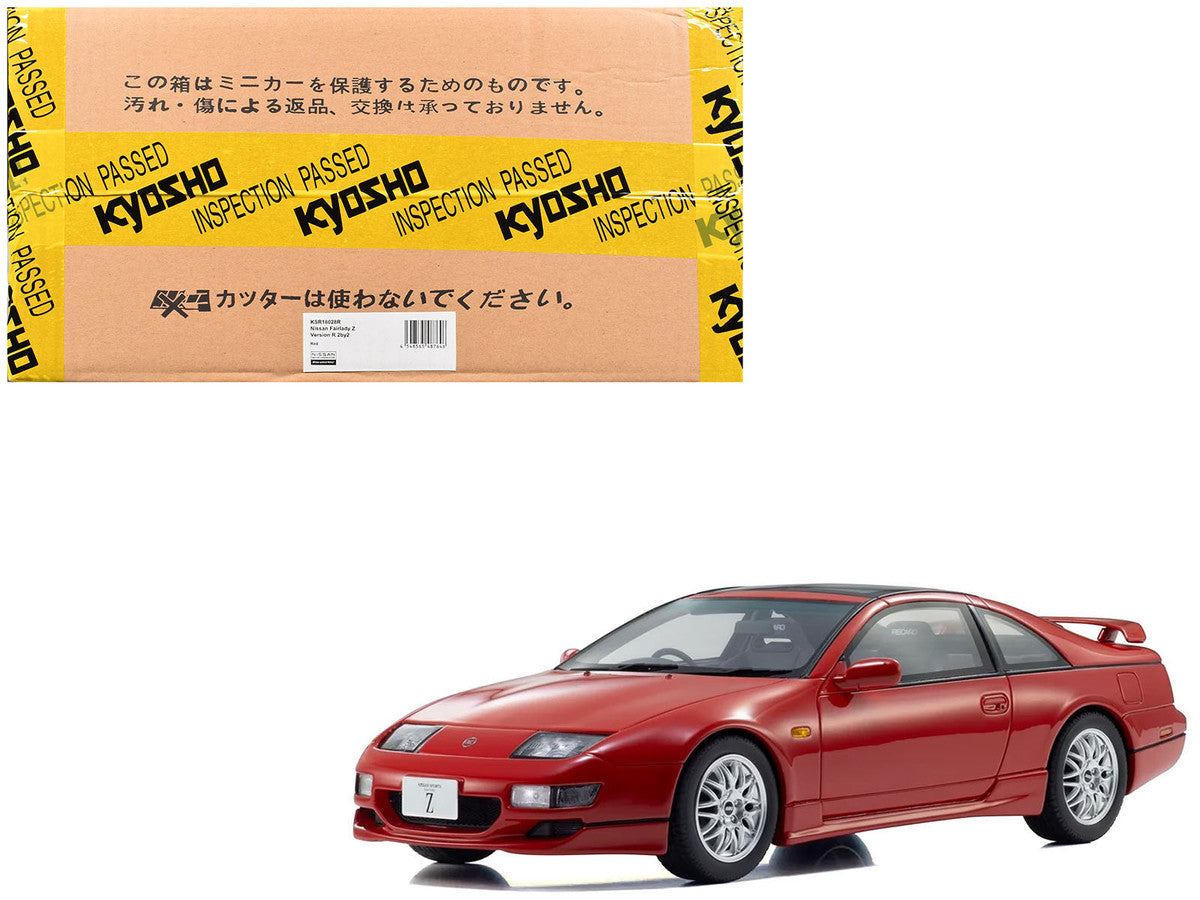 Nissan Fairlady Z (Z32) Version R 2by2 RHD (Right Hand Drive) Red 1/18 Model Car by Kyosho KSR18028P LuxuryLifeWay Online Store