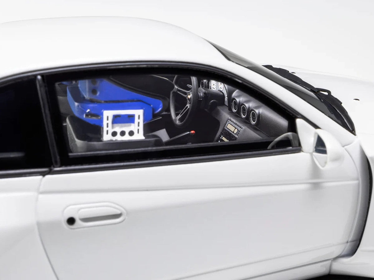 Nissan Silvia (S15) "Khyzyl Saleem" White 1/18 Model Car by Kyosho LuxuryLifeWay Online Store
