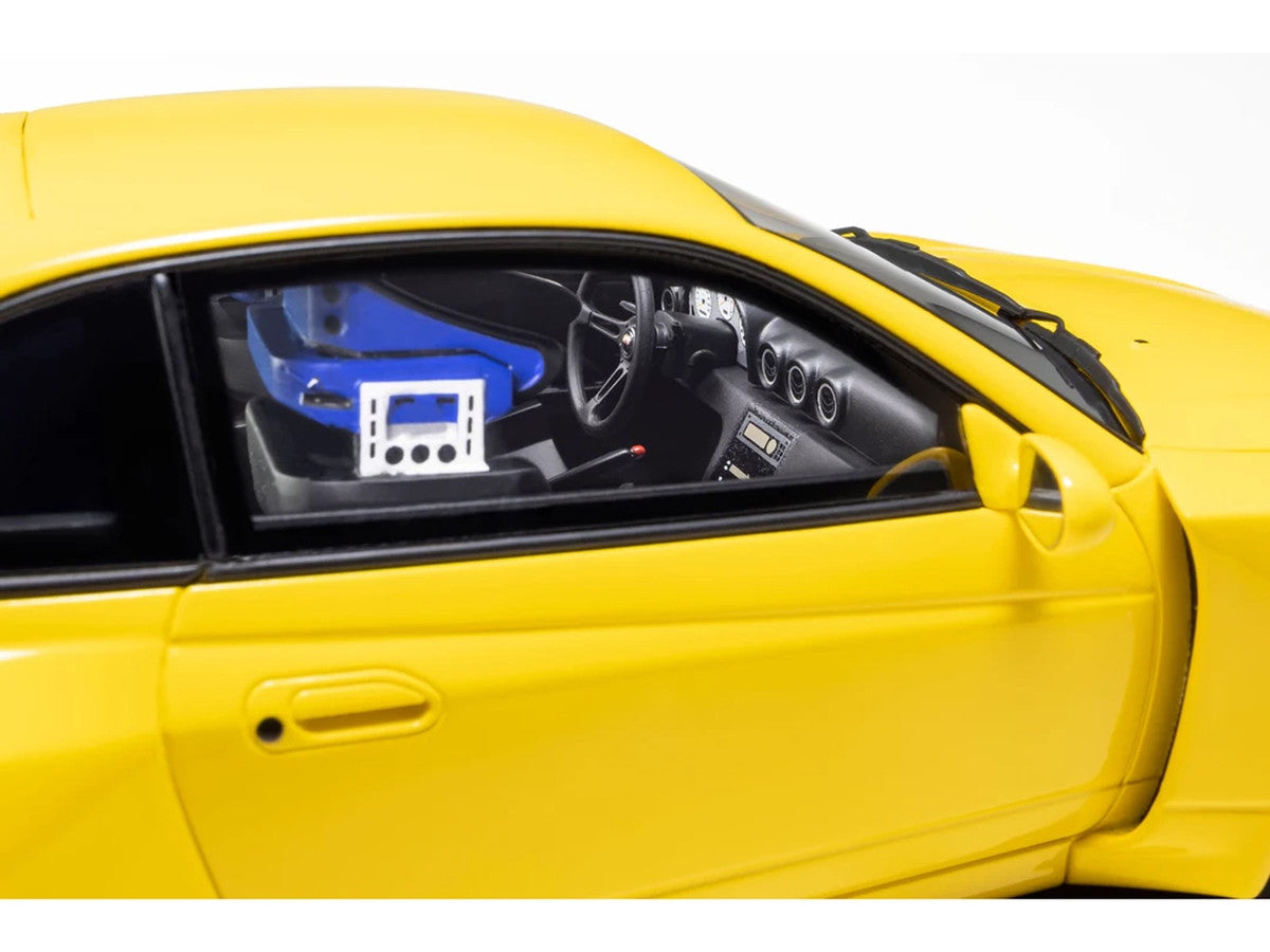 Nissan Silvia (S15) "Khyzyl Saleem" Yellow 1/18 Model Car by Kyosho LuxuryLifeWay Online Store