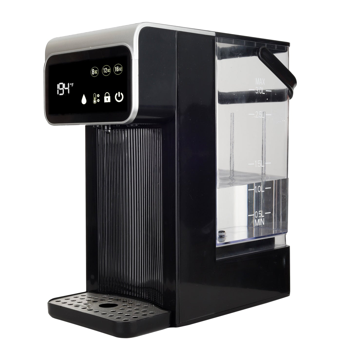 Brentwood 3-Liter 1800w Digital Instant Hot Water Dispenser in Black with 7 Temperature Presets LuxuryLifeWay Online Store