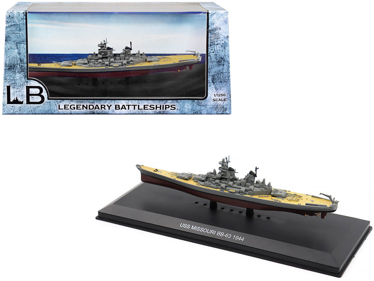 USS Missouri BB-63 Battleship (1944) 1/1250 Diecast Model by Legendary Battleships LuxuryLifeWay Online Store