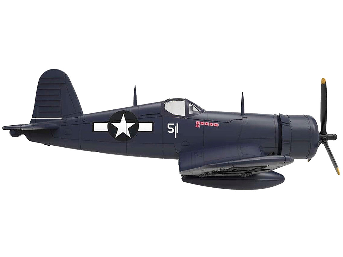 Vought F4U-1D Corsair Fighter Aircraft "Robert Wade VMF-323 Death Rattlers Yontan Airfield Okinawa" (1945) United States Marine Corps "Planes of World War II" Series 1/72 Diecast Model Airplane by Luppa LuxuryLifeWay Online Store