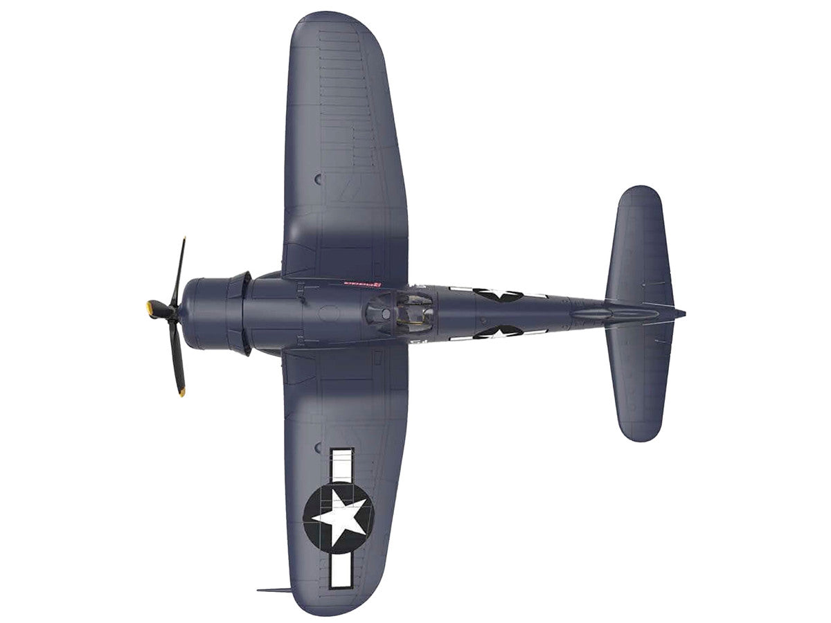 Vought F4U-1D Corsair Fighter Aircraft "Robert Wade VMF-323 Death Rattlers Yontan Airfield Okinawa" (1945) United States Marine Corps "Planes of World War II" Series 1/72 Diecast Model Airplane by Luppa LuxuryLifeWay Online Store