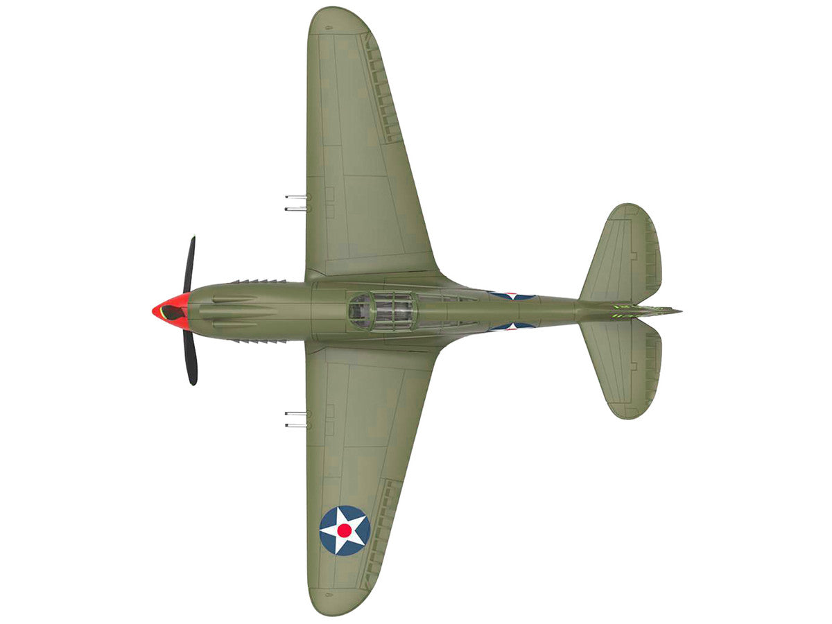 Curtiss P-40B Warhawk Aircraft "Hawaii" (1945) United States Army Air Forces "Planes of World War II" Series 1/72 Diecast Model Airplane by Luppa LuxuryLifeWay Online Store