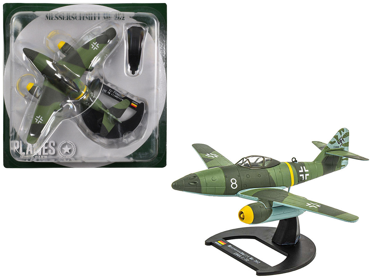 Messerschmitt Me 262 Fighter Aircraft "White 8 258 aerial victory ace Walter Nowotny Kommando Nowotny Germany" (1944) German Luftwaffe 1/72 Diecast Model Airplane by Luppa LuxuryLifeWay Online Store