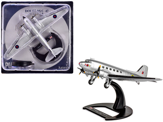Douglas C-47 Dakota Transport Aircraft "Field Marshal Montgomery No. 24 Squadron" Royal Air Force (1945) "Planes of World War II" Series 1/144 Diecast Model Airplane by Luppa LuxuryLifeWay Online Store