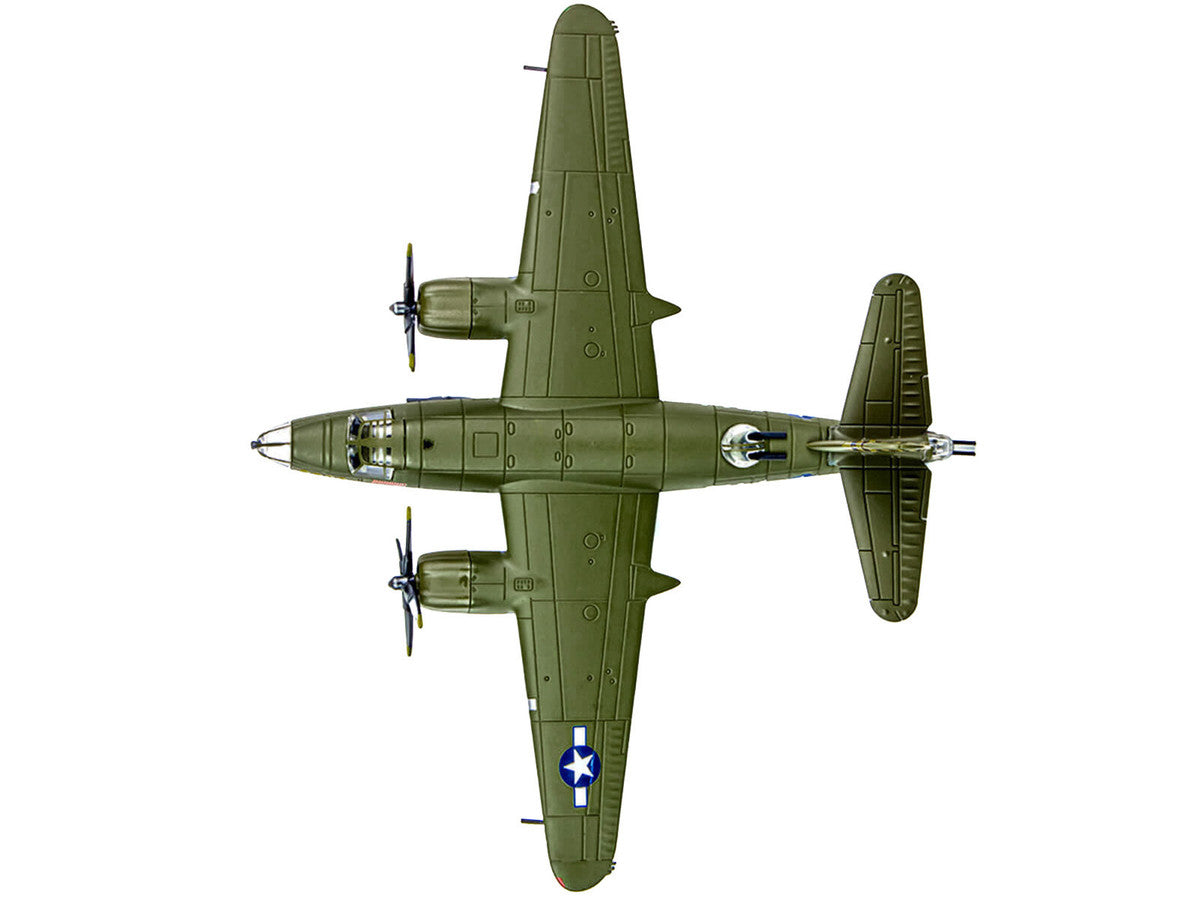 Martin B-26B Marauder Bomber Aircraft "QQQQ 556th Bomb Squadron 387th Bomb Group" United States Army Air Forces (1943) "Planes of World War II" Series 1/144 Diecast Model Airplane by Luppa LuxuryLifeWay Online Store