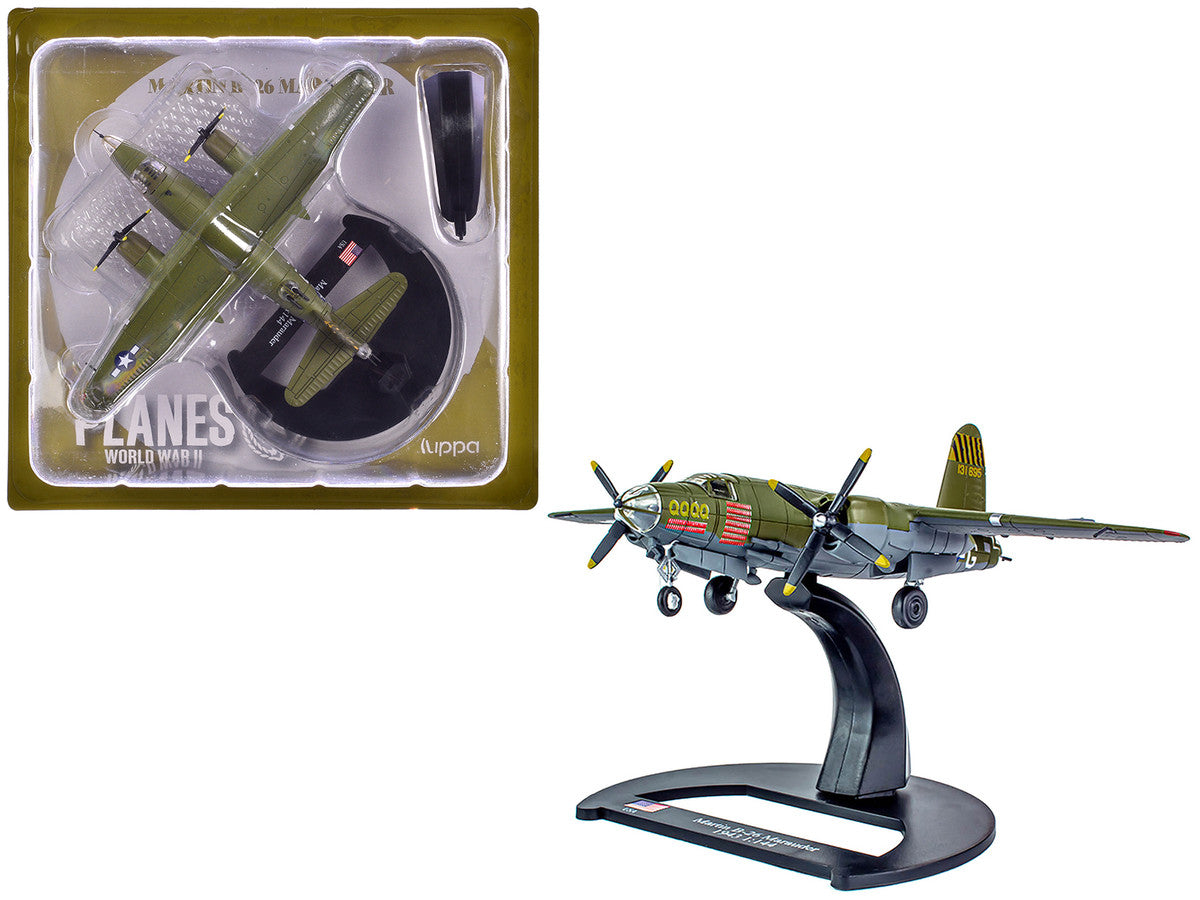 Martin B-26B Marauder Bomber Aircraft "QQQQ 556th Bomb Squadron 387th Bomb Group" United States Army Air Forces (1943) "Planes of World War II" Series 1/144 Diecast Model Airplane by Luppa LuxuryLifeWay Online Store
