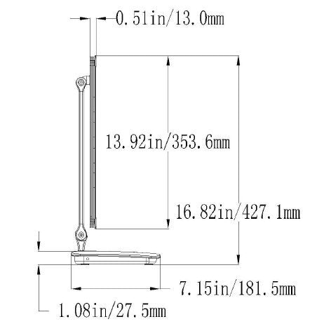 LED Table Lamp Dimmable Touch Switch Folding Desk Lamp LuxuryLifeWay Online Store