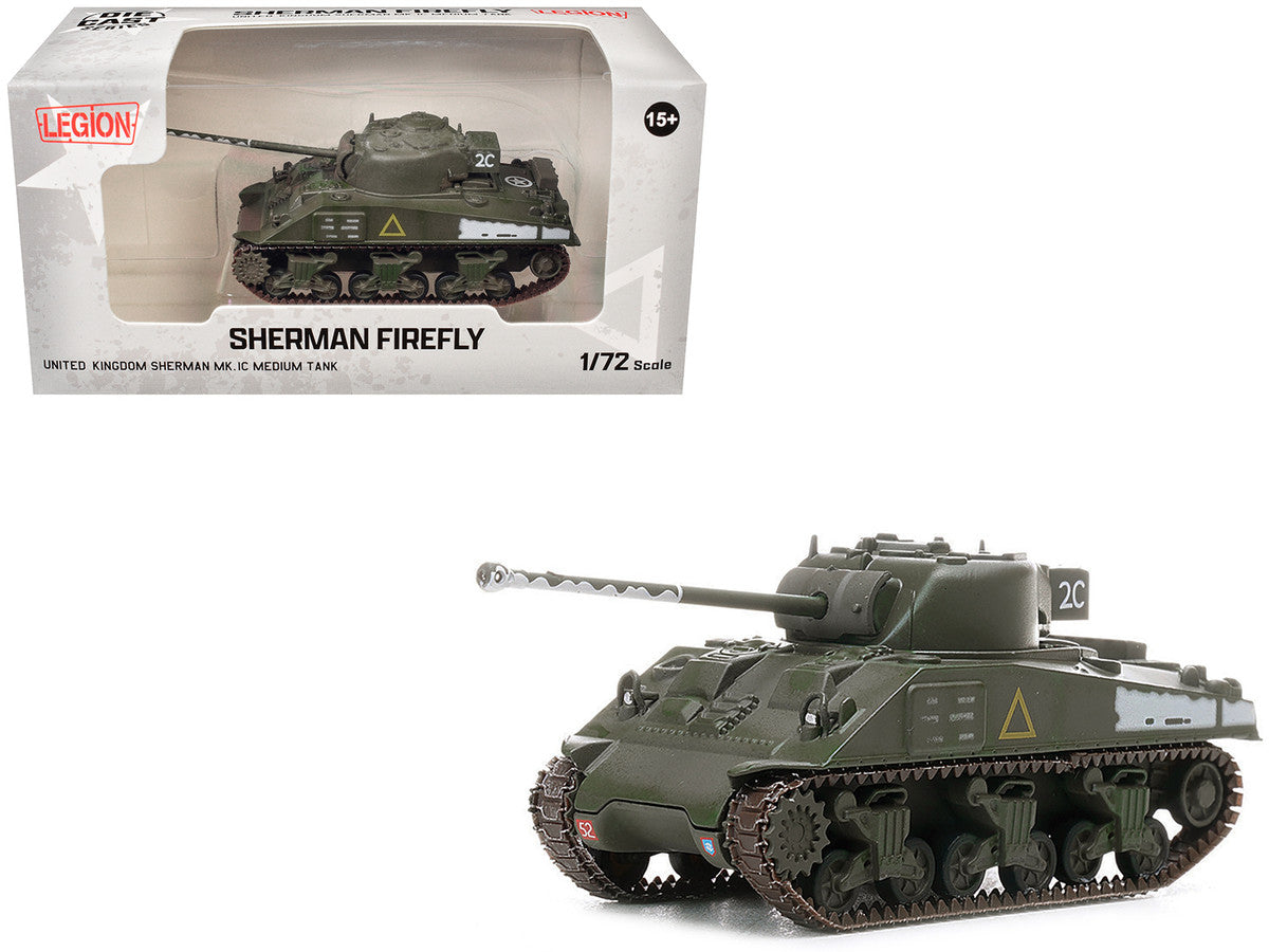 Sherman Firefly Mk.IC Medium Tank "A Squadron Coldstream Guards 5th Guards Armoured Brigade Germany" (1945) British Army 1/72 Diecast Model by Legion LuxuryLifeWay Online Store