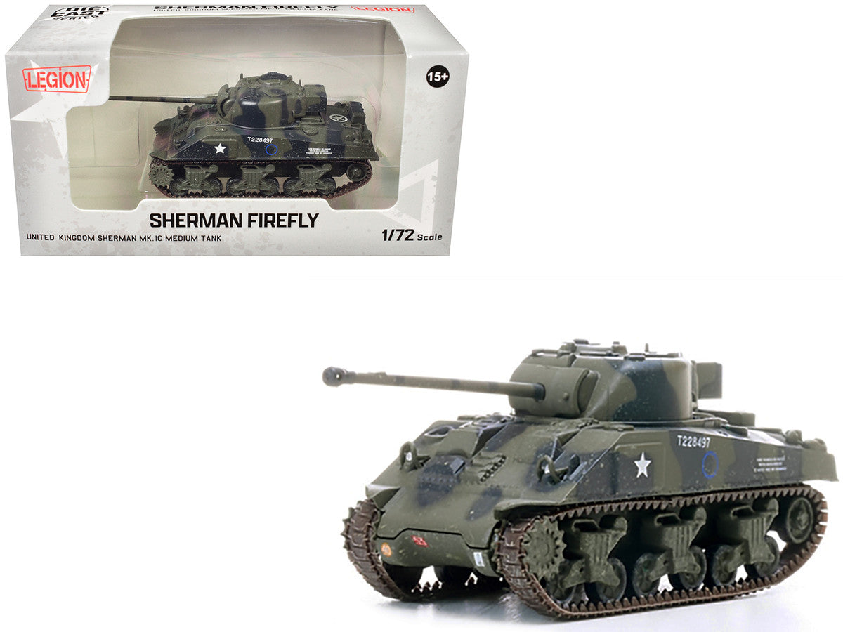 Sherman Firefly Mk.VC Medium Tank "Polish 1st Armoured Division Black Devils Battle of Falaise France" (1944) Polish Armed Forces in the West 1/72 Diecast Model by Legion LuxuryLifeWay Online Store