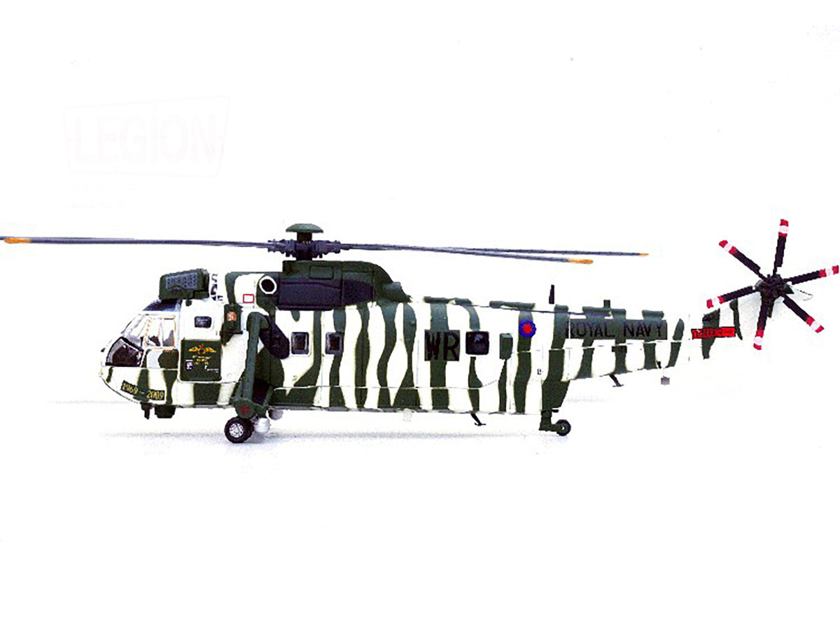 Westland Sea King HC.4 Helicopter "40th Anniversary Livery 848 Naval Air Squadron Commando Helicopter Force Royal Naval Air Station Yeovilton Somerset" (2009) British Royal Navy 1/72 Diecast Model by Legion LuxuryLifeWay Online Store