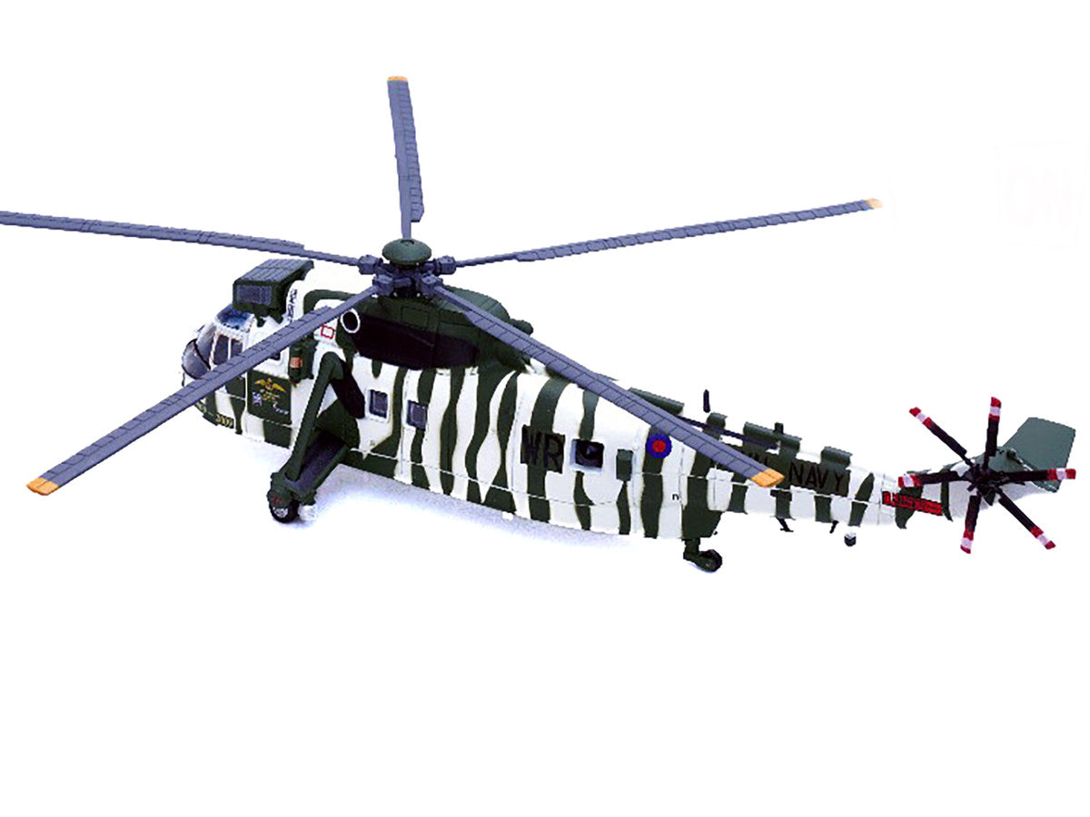 Westland Sea King HC.4 Helicopter "40th Anniversary Livery 848 Naval Air Squadron Commando Helicopter Force Royal Naval Air Station Yeovilton Somerset" (2009) British Royal Navy 1/72 Diecast Model by Legion LuxuryLifeWay Online Store