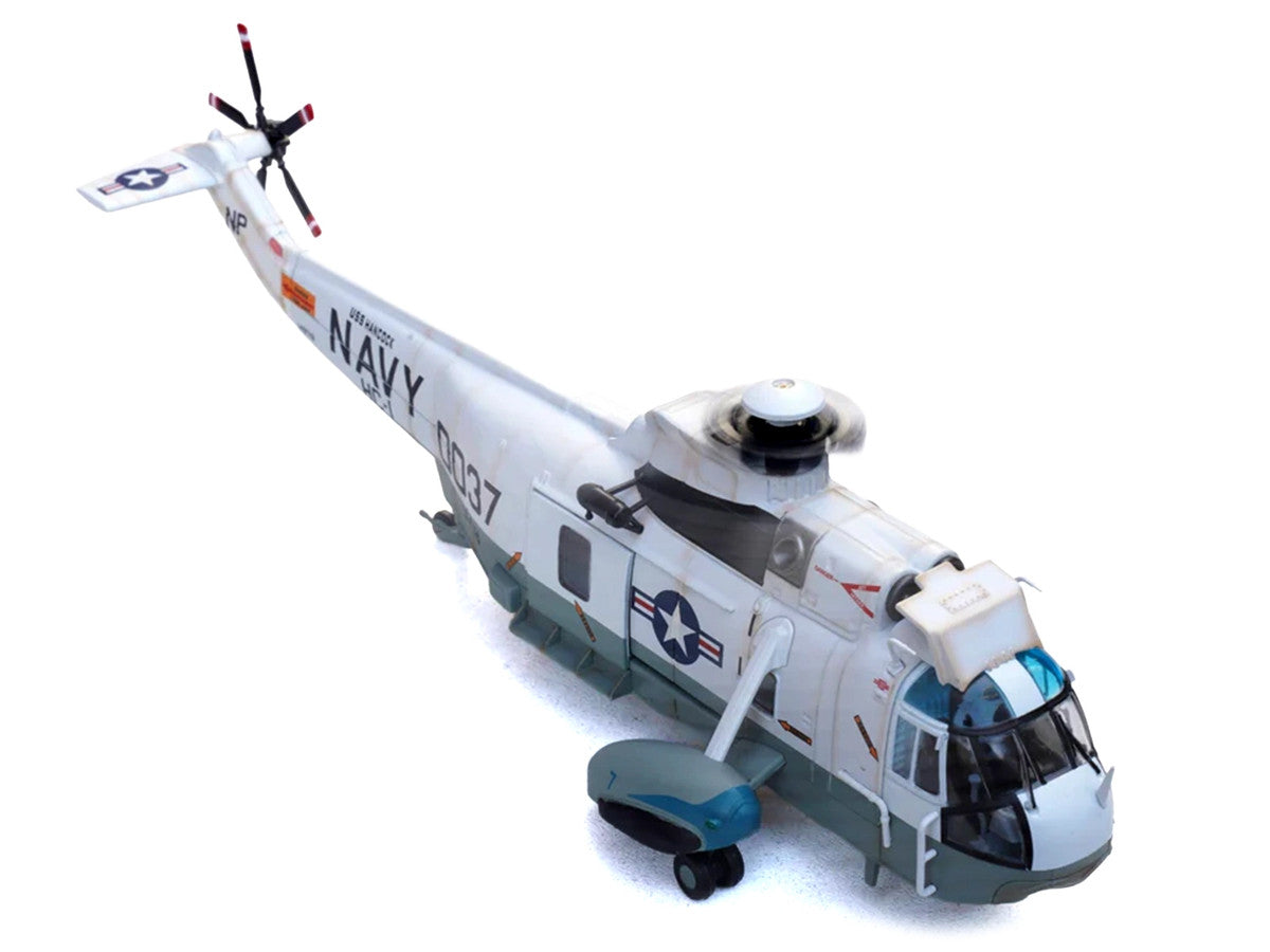 Sikorsky SH-3G Sea King Helicopter "149718-NF 0037 Helicopter Combat Support Squadron 1 (HC-1) Fleet Angels USS Hancock (CVA-19)" (1970s) United States Navy 1/72 Diecast Model by Legion LuxuryLifeWay Online Store