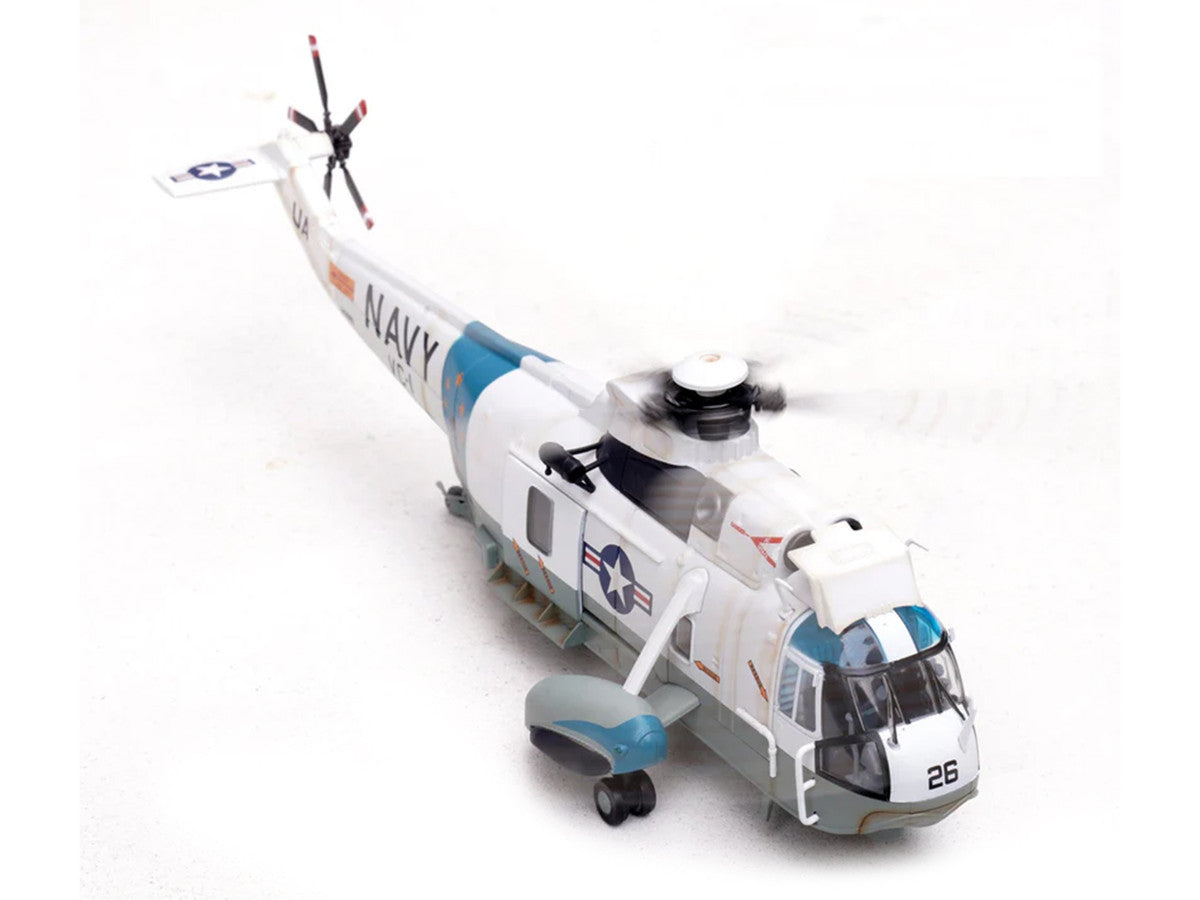 Sikorsky SH-3G Sea King Helicopter "149925/UA 26 Fleet Composite Squadron 1 Blue Alii NAS Barbers Point Hawaii" (1970s) United States Navy 1/72 Diecast Model by Legion LuxuryLifeWay Online Store