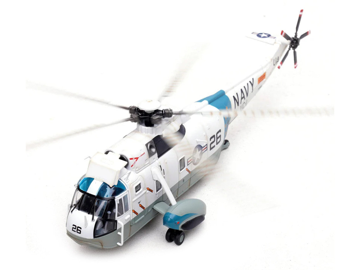 Sikorsky SH-3G Sea King Helicopter "149925/UA 26 Fleet Composite Squadron 1 Blue Alii NAS Barbers Point Hawaii" (1970s) United States Navy 1/72 Diecast Model by Legion LuxuryLifeWay Online Store