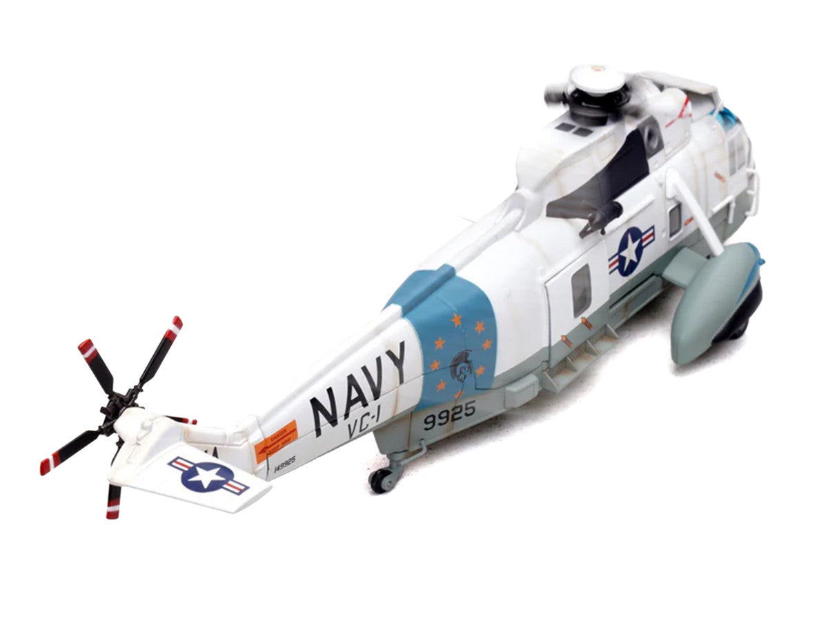 Sikorsky SH-3G Sea King Helicopter "149925/UA 26 Fleet Composite Squadron 1 Blue Alii NAS Barbers Point Hawaii" (1970s) United States Navy 1/72 Diecast Model by Legion LuxuryLifeWay Online Store