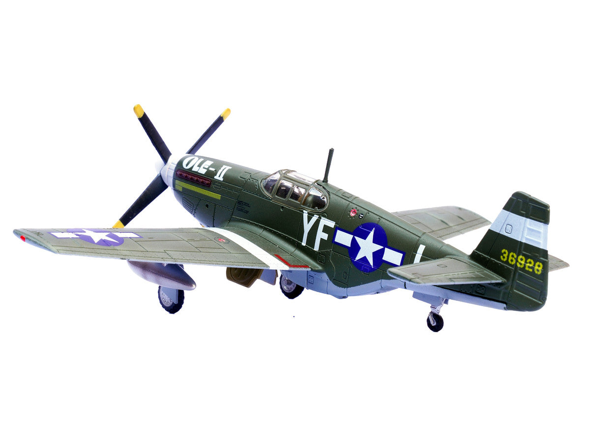 North American P-51B Mustang Aircraft "Ole-II 358th Fighter Squadron 355th Fighter Group Steeple Morden Strafers" (1944) United States Army Air Forces 1/72 Diecast Model Airplane by Legion LuxuryLifeWay Online Store