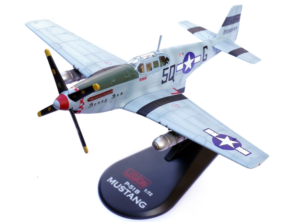 North American P-51B Mustang Aircraft "Bonny Bea 504th Fighter Squadron 339th Fighter Group" (1944) United States Army Air Forces 1/72 Diecast Model Airplane by Legion LuxuryLifeWay Online Store