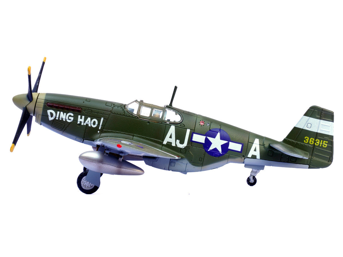 North American P-51B Mustang Aircraft "Ding Hao! 356th Fighter Squadron 354th Fighter Group" (1944) United States Army Air Forces 1/72 Diecast Model Airplane by Legion LuxuryLifeWay Online Store