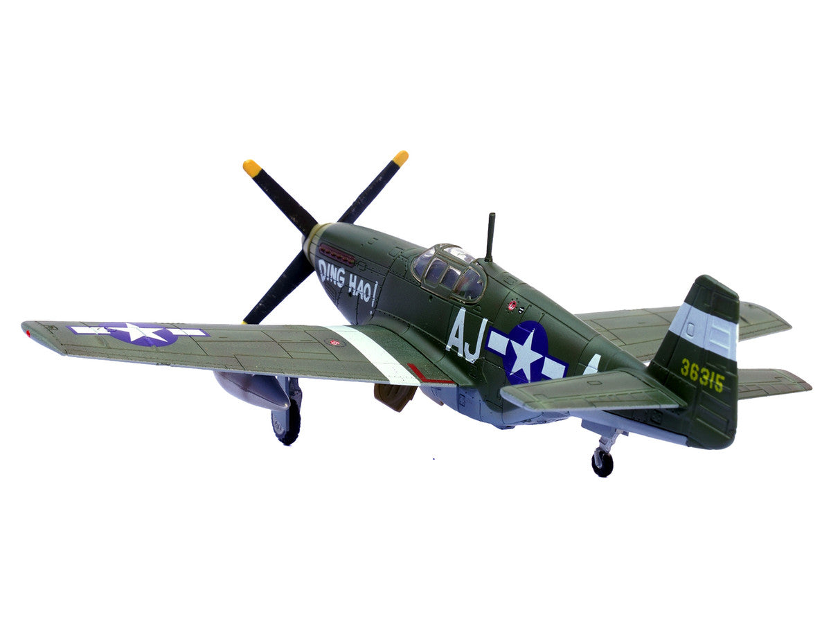 North American P-51B Mustang Aircraft "Ding Hao! 356th Fighter Squadron 354th Fighter Group" (1944) United States Army Air Forces 1/72 Diecast Model Airplane by Legion LuxuryLifeWay Online Store