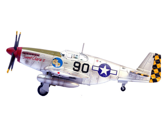 North American P-51B Mustang Aircraft "Sweet Clara II 319th Fighter Squadron 325th Fighter Group" (1944) United States Army Air Forces 1/72 Diecast Model Airplane by Legion LuxuryLifeWay Online Store