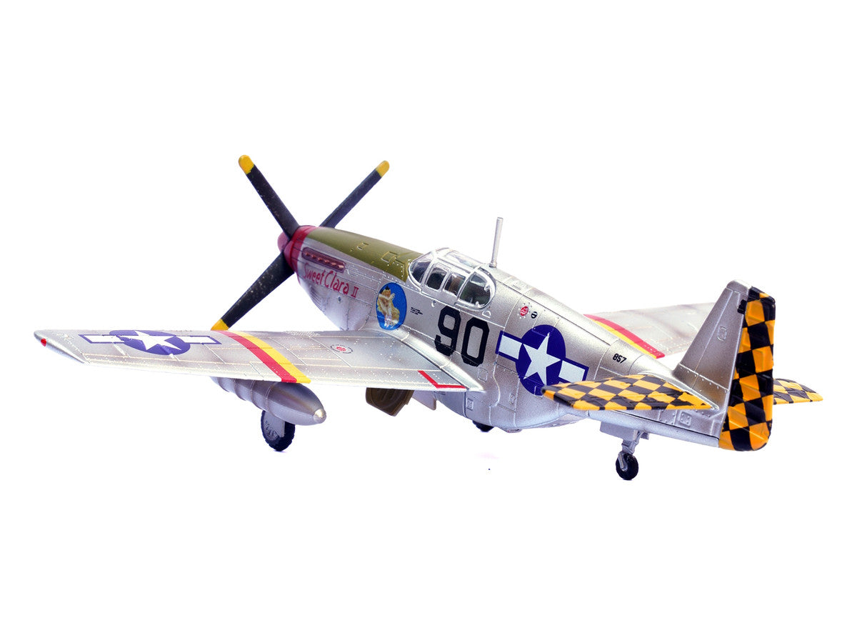 North American P-51B Mustang Aircraft "Sweet Clara II 319th Fighter Squadron 325th Fighter Group" (1944) United States Army Air Forces 1/72 Diecast Model Airplane by Legion LuxuryLifeWay Online Store