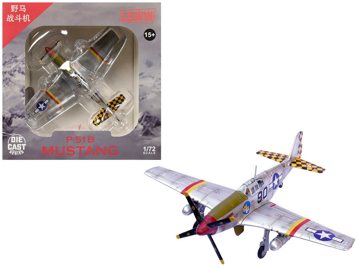 North American P-51B Mustang Aircraft "Sweet Clara II 319th Fighter Squadron 325th Fighter Group" (1944) United States Army Air Forces 1/72 Diecast Model Airplane by Legion LuxuryLifeWay Online Store