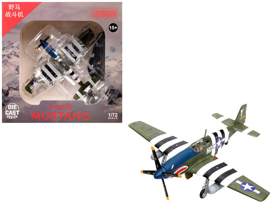 North American P-51B Mustang Aircraft "John Bennett 487th Fighter Squadron 352nd Fighter Group Blue-Nosed Bastards of Bodney RAF Bodney" (1944) United States Army Air Forces 1/72 Diecast Model Airplane by Legion LuxuryLifeWay Online Store