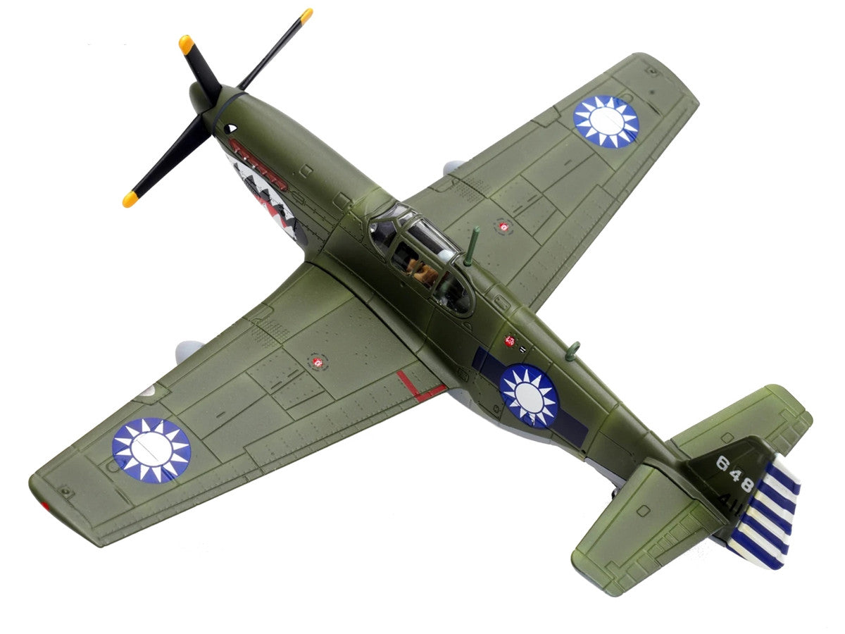 North American P-51C Mustang Aircraft "648 No.32 Squadron" (1945) Chinese Air Force 1/72 Diecast Model Airplane by Legion LuxuryLifeWay Online Store