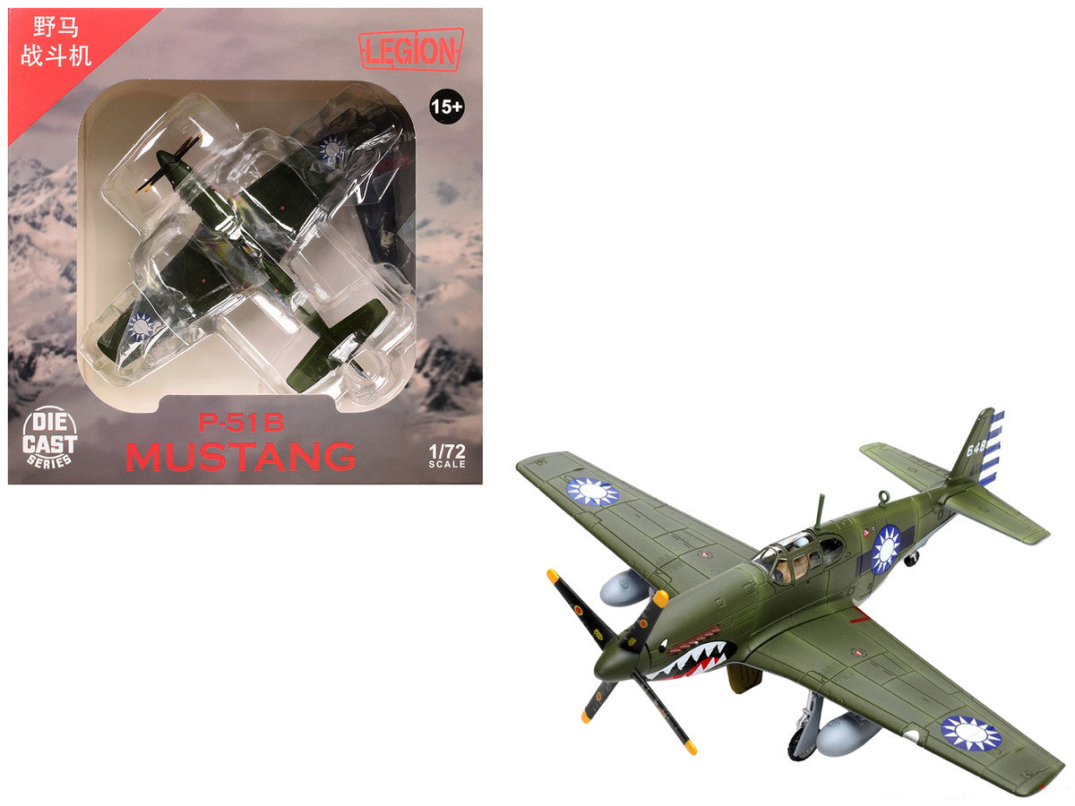 North American P-51C Mustang Aircraft "648 No.32 Squadron" (1945) Chinese Air Force 1/72 Diecast Model Airplane by Legion LuxuryLifeWay Online Store