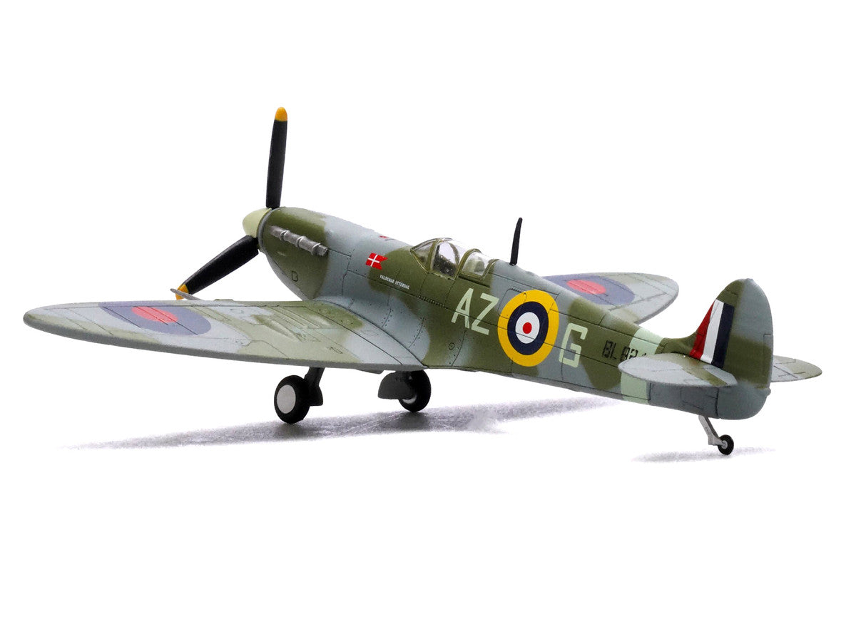 Supermarine Spitfire Mk Vb Fighter Aircraft "BL924 Pilot Officer Aksel Svendsen Danish Presentation Spitfire Valdemar Atterdag No. 234 Madras Presidency Squadron" (1942) Royal Air Force 1/72 Diecast Model by Legion LuxuryLifeWay Online Store