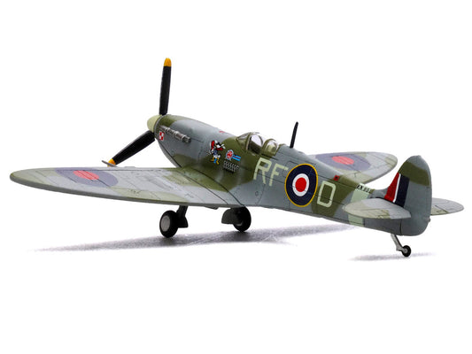Supermarine Spitfire Mk Vb Fighter Aircraft "EN951 Ace Jan Zumbach No. 303 Polish Kosciuszko Squadron" (1943) Royal Air Force 1/72 Diecast Model by Legion LuxuryLifeWay Online Store