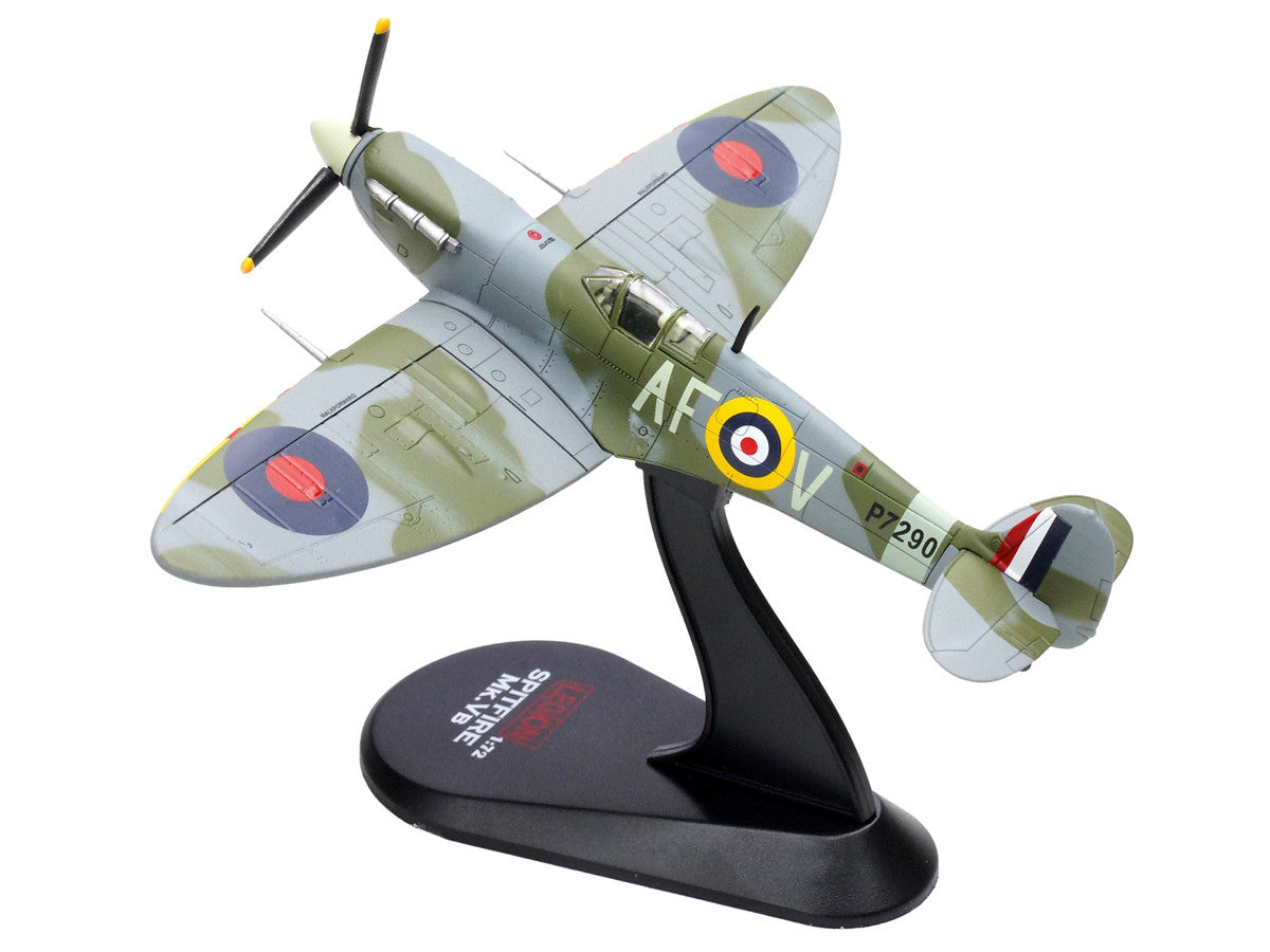 Supermarine Spitfire Mk IIa Fighter Aircraft "P7290 Air Fighting Development Unit RAF Duxford" (1942) Royal Air Force 1/72 Diecast Model by Legion LuxuryLifeWay Online Store