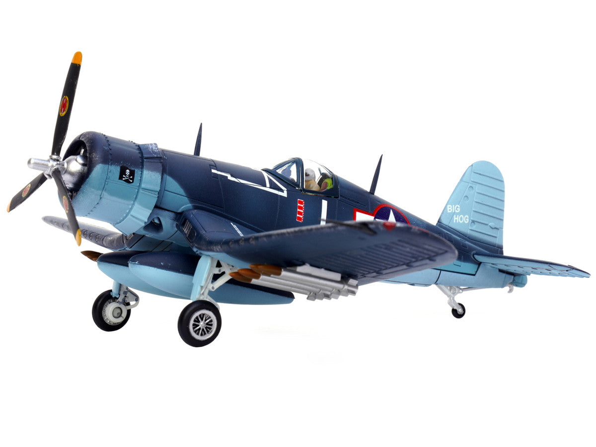Vought F4U-1A Corsair Fighter Plane "Big Hog" VF-17 "Jolly Rogers" Captain Tommy Blackburn US Navy (1943) 1/72 Diecast Airplane Model by Legion LuxuryLifeWay Online Store