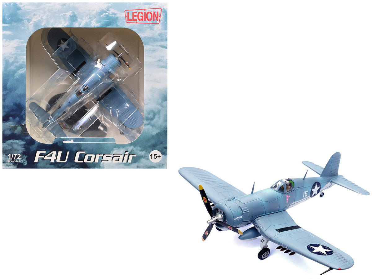 Vought F4U-1 Corsair Fighter Plane "Daphne 'C' 2nd Lt. James N. Cupp VMF-213 Hell Hawks Guadalcanal" (1943) United States Marines 1/72 Diecast Model Airplane by Legion LuxuryLifeWay Online Store