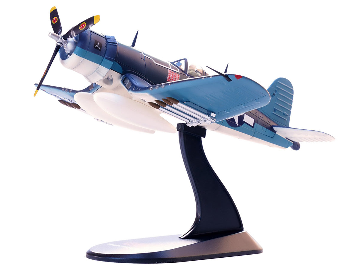 Vought F4U-1A Corsair Fighter Aircraft "Ace Ira Kepford VF-17 Jolly Rogers Bougainville Solomon Islands" (1944) United States Navy 1/72 Diecast Model by Legion LuxuryLifeWay Online Store