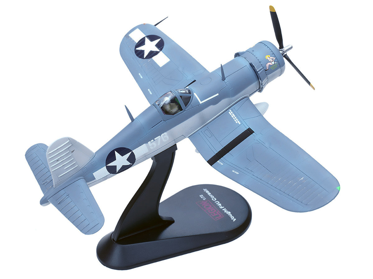 Vought F4U-1A Corsair Fighter Aircraft "Marines Dream Capt. Edwin Olander VMF-214 Black Sheep Vella Lavella Solomon Islands" (1943) United States Marine Corps 1/72 Diecast Model by Legion LuxuryLifeWay Online Store