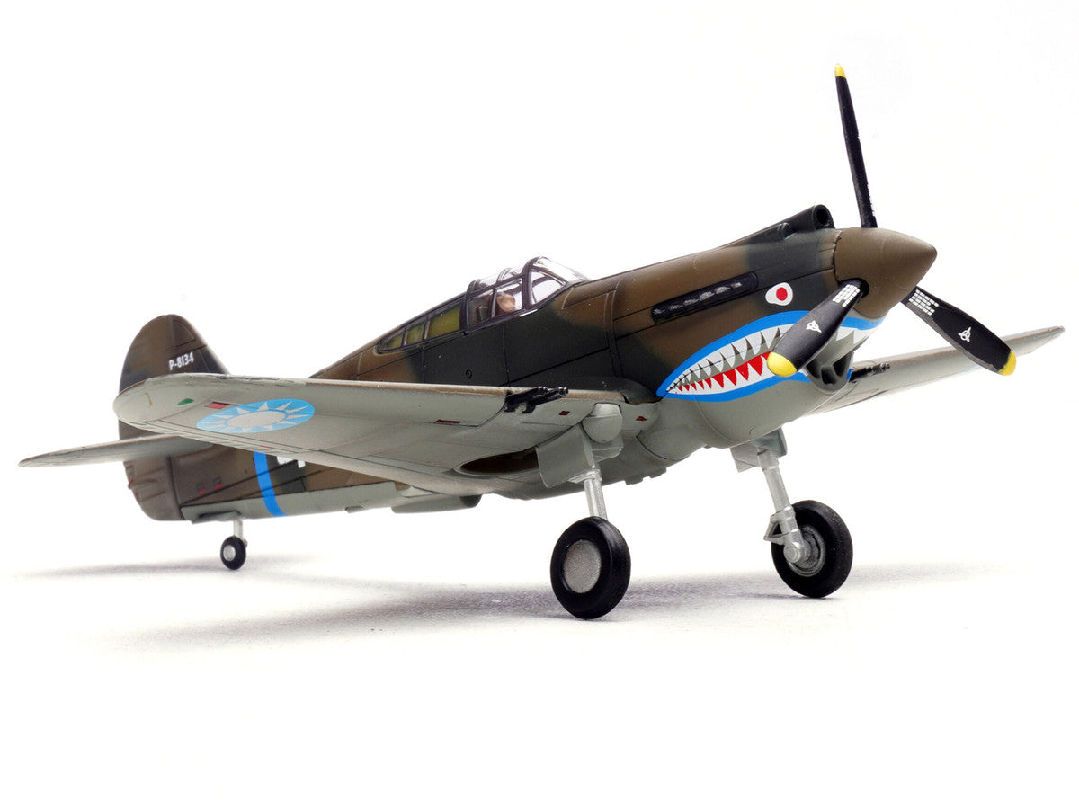 Curtiss P-40B/C Warhawk Fighter Aircraft "White 48 David Lee 'Tex' Hill 2nd Squadron Panda Bears Chinese Air Force Burma" (1942) 1st American Volunteer Group 1/72 Diecast Model Airplane by Legion LuxuryLifeWay Online Store