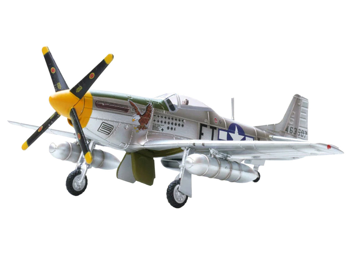 North American P-51D Mustang Aircraft "Feeble Eagle 18.5-victory Ace Glenn Eagleston 353rd Fighter Squadron 354th Fighter Group Ninth Air Force" (1945) United States Army Air Forces 1/72 Diecast Model Airplane by Legion LuxuryLifeWay Online Store