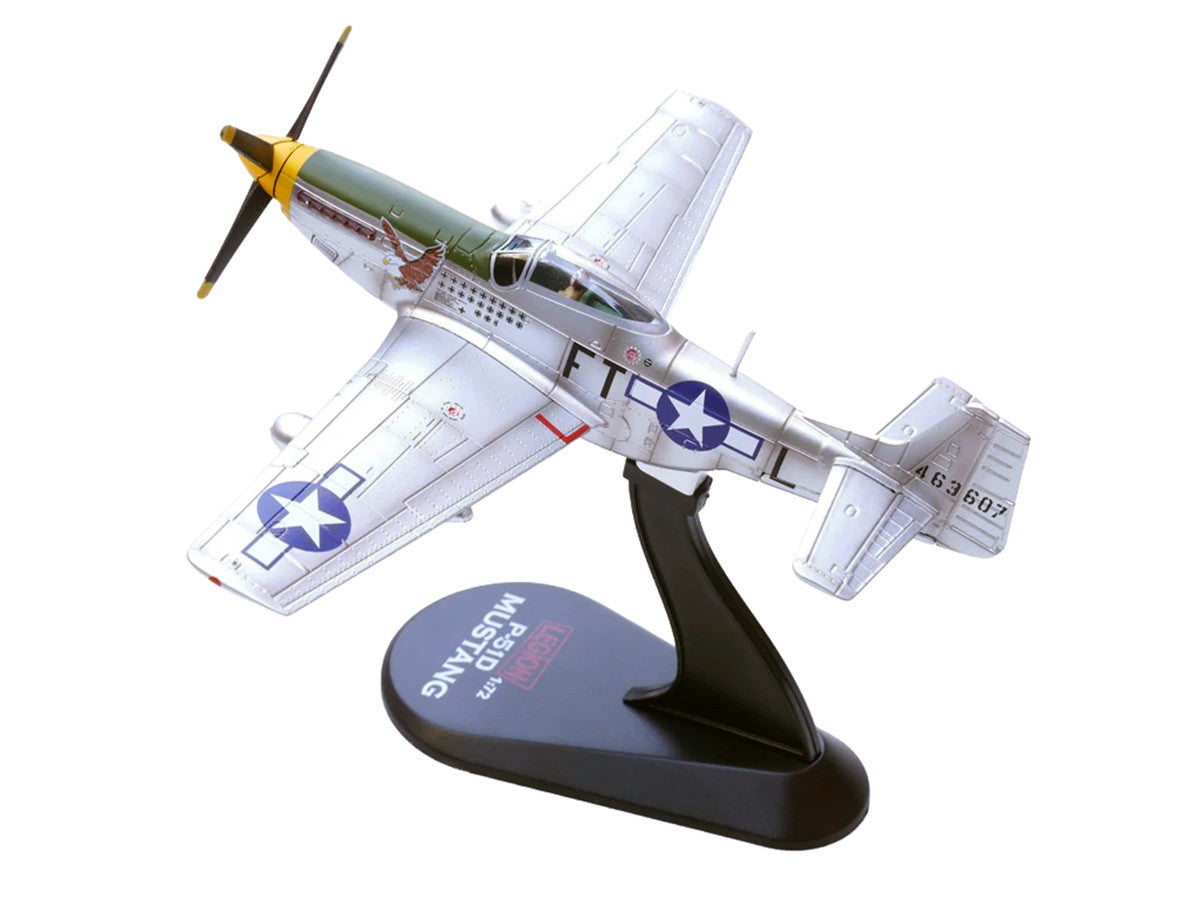 North American P-51D Mustang Aircraft "Feeble Eagle 18.5-victory Ace Glenn Eagleston 353rd Fighter Squadron 354th Fighter Group Ninth Air Force" (1945) United States Army Air Forces 1/72 Diecast Model Airplane by Legion LuxuryLifeWay Online Store